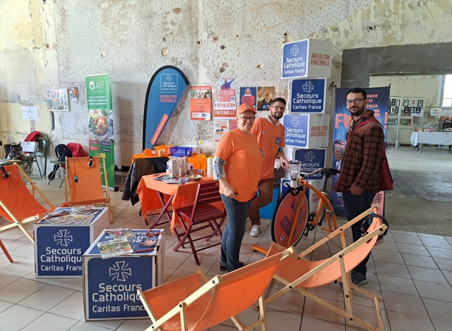 Escape game aux Casernes des Beaumonts Secours catholique Indre-et-Loire